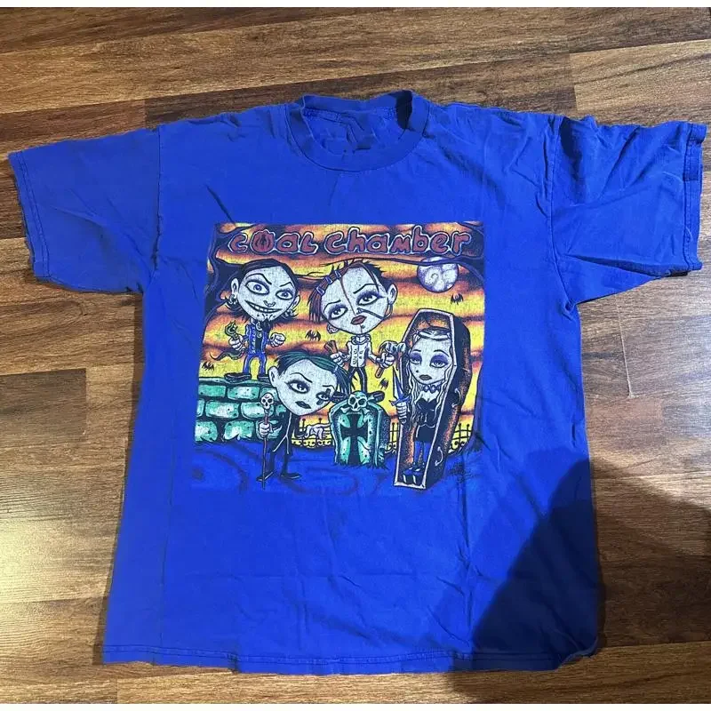 Coal Chamber For Fans Blue T shirt Cotton All Size