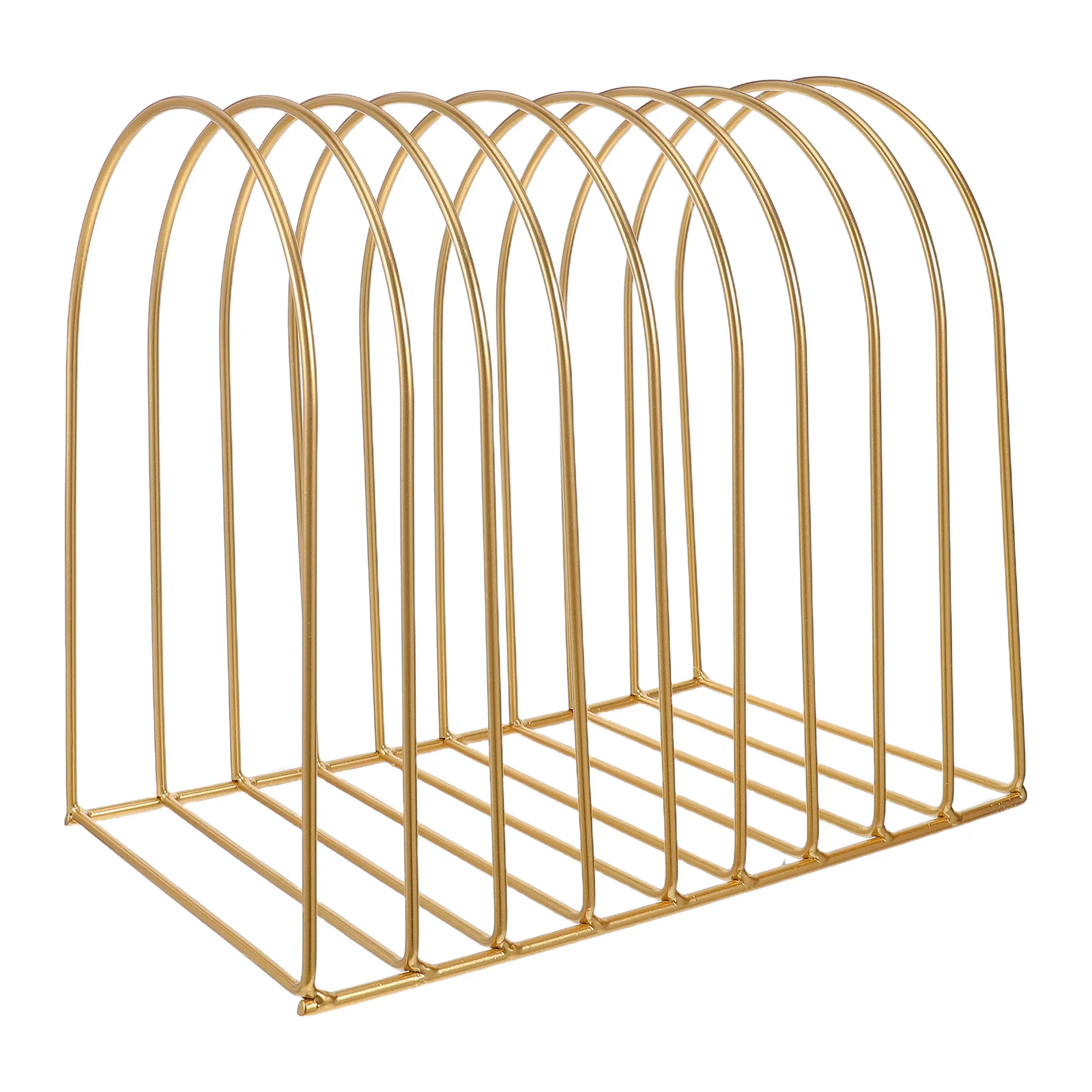 

Semi-Circle Iron Desktop Bookshelf Holder Metal Bookcase Shelf Office Desk Organizer Small Tabletop Storage Rack Movable Desktop