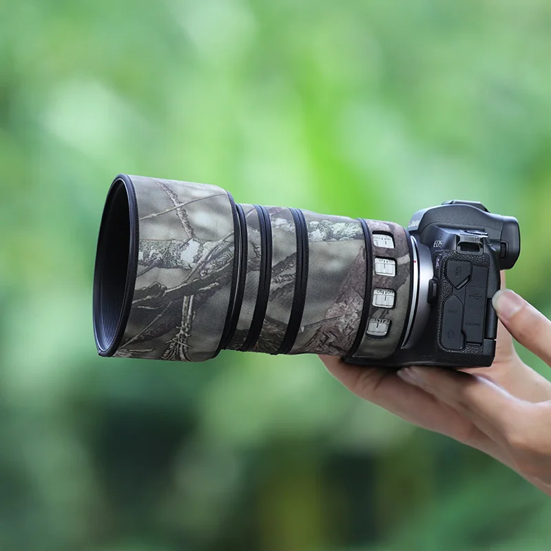 CHASING BIRDS camouflage lens coat for CANON RF 70 200 mm F4 L IS USM waterproof and rainproof lens coat protective cover