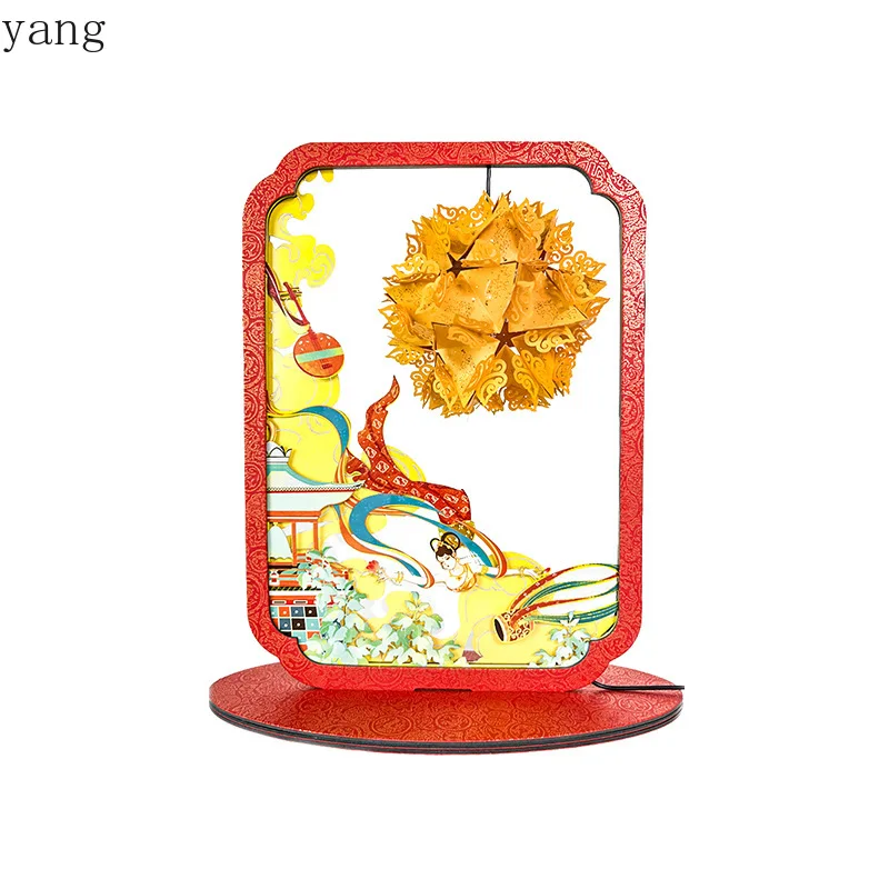 

CX creative gift 520 decorative ornament gift DIY paper carving ornament