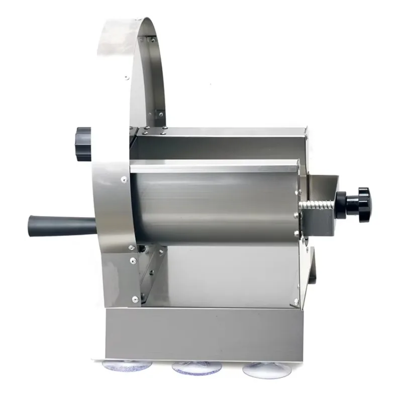 Affettatrice commerciale per patatine fritte, tagliafrutta, affettatrice manuale per verdure