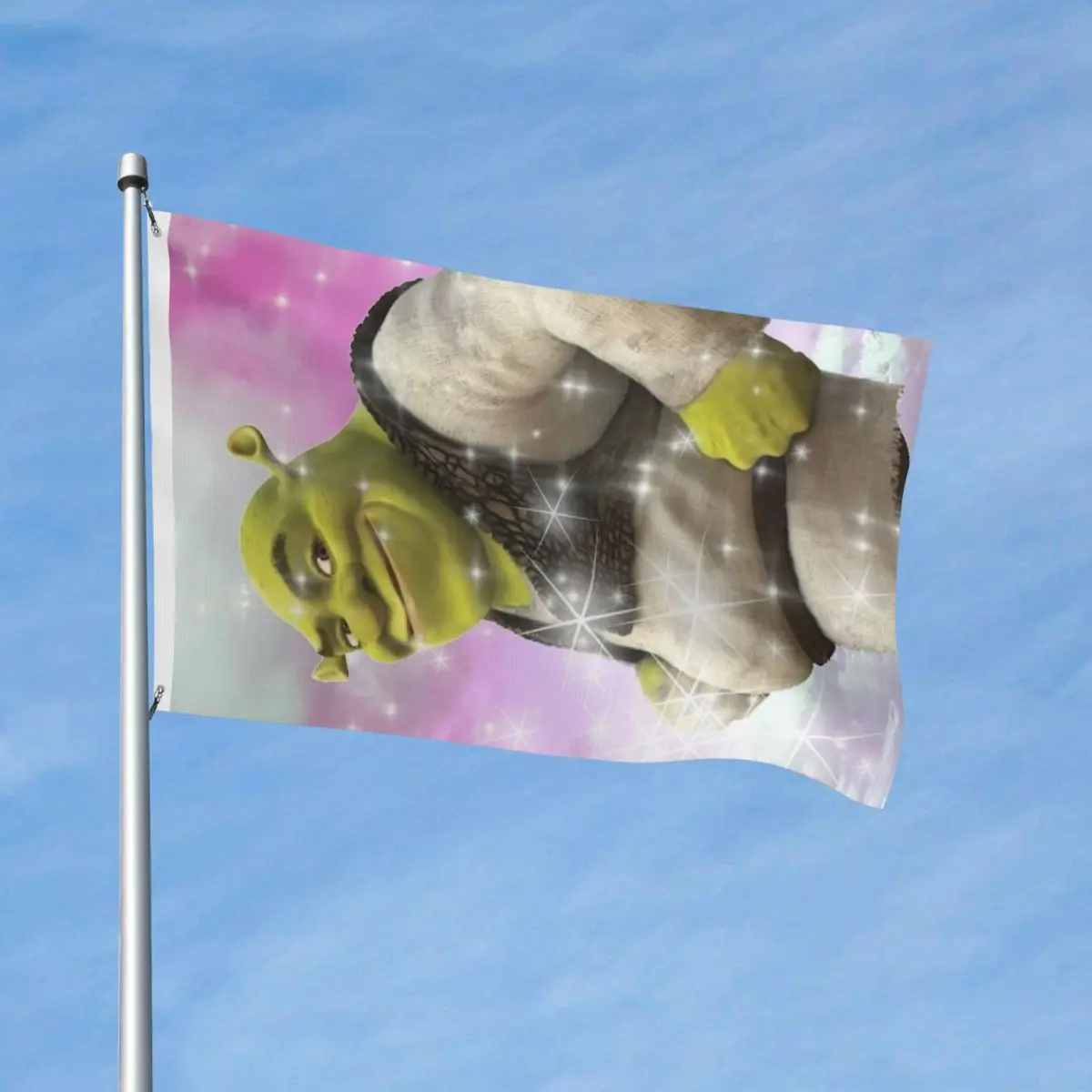 Cool Shreks Funny Meme Flag Indoor Outdoor Banner Polyester Decoration Double Sided 60x90 90x150cm Flags