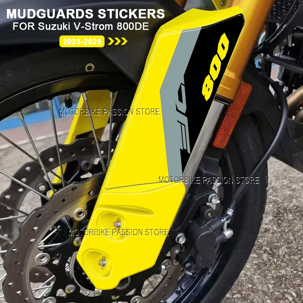 

For SUZUKI V-strom 800DE 2023-2025 Motorcycle Mudguard Protector 3D Paint Protection Decal Sticker Waterprof