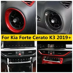 ABS Warning Light Side Front Air Conditioning Vent AC Outlet Cover Trim Fit For Kia Forte Cerato K3 2019 - 2023 Car Accessories