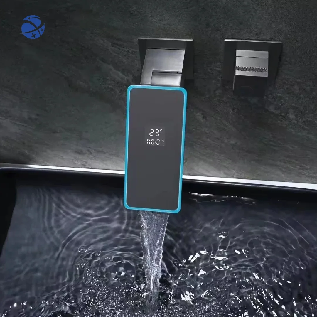 

High Quality Concealed Faucet CD008 Intelligent Digital Display Basin Faucet for Bath & Shower