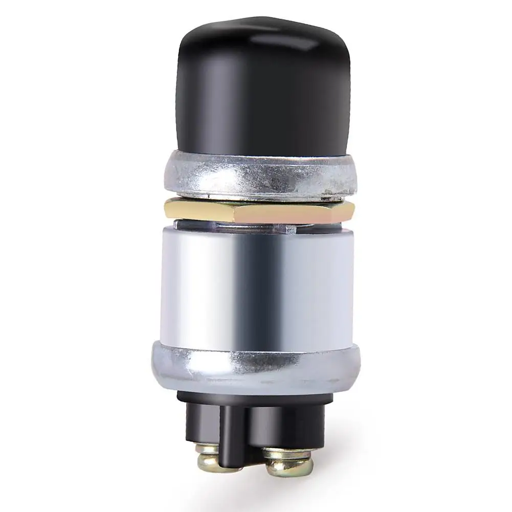 60A 12V DC Ignition Starter Switch Truck Engine Start Waterproof Push Boat Starter Horn Replacement Button Car Switch