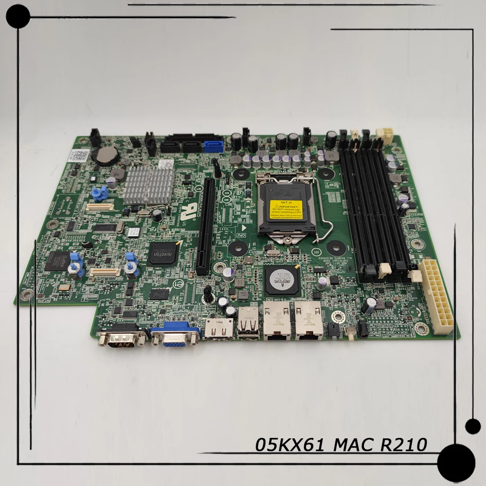 R210 Server Motherboard CN-05KX61 3X6X0 1G5C3 9T7VV LGA 1156