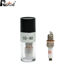 Rcexl 10/40 IRIDIUM Spark Plug 15/64″ (6mm) Hex for RC Gasoline Engine Model Plane Accessories