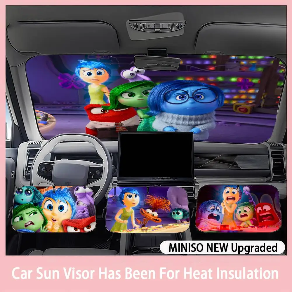 

Disney Inside Out Car SunShade Windshield sunshade blocks ultraviolet rays, car insulation sunshade protector