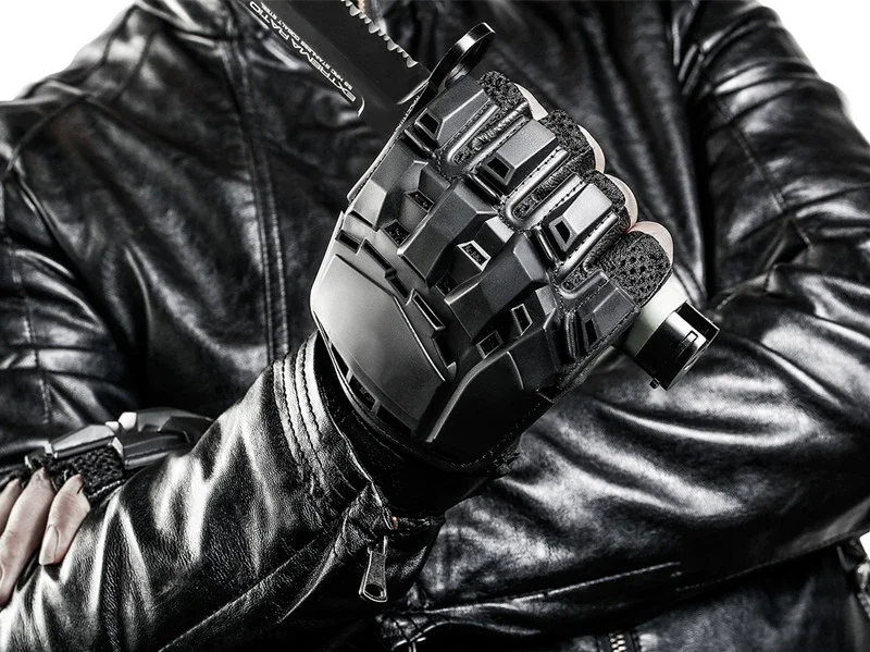 2025 Outdoor Techwear Tactical Half Finger Gloves Multifunction Combat Training Bicycle Sport Motorcycle Gloves