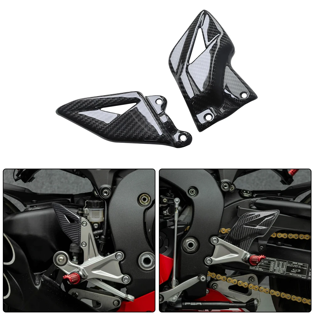 

Карбоновые накладки на педали для мотоцикла Honda CBR1000RR 2008-2024, аксессуары для модификации