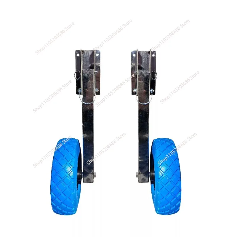 Stainless Steel Boat Transom Launching Wheel For Inflatable Boat Kayak Dinghy Yacht Raft Trolley Kayak Accessories