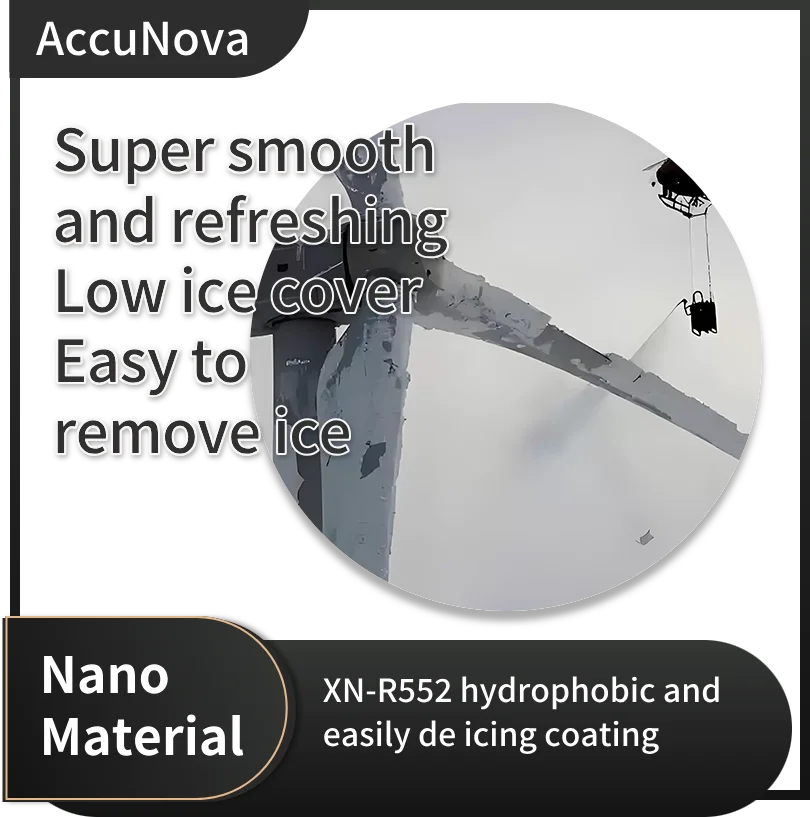 Drone Blade Anti-Icing Nano Coating - Easy De-Icing, Low Drag, Low Surface Roughness & Long-Lasting Ice Shield