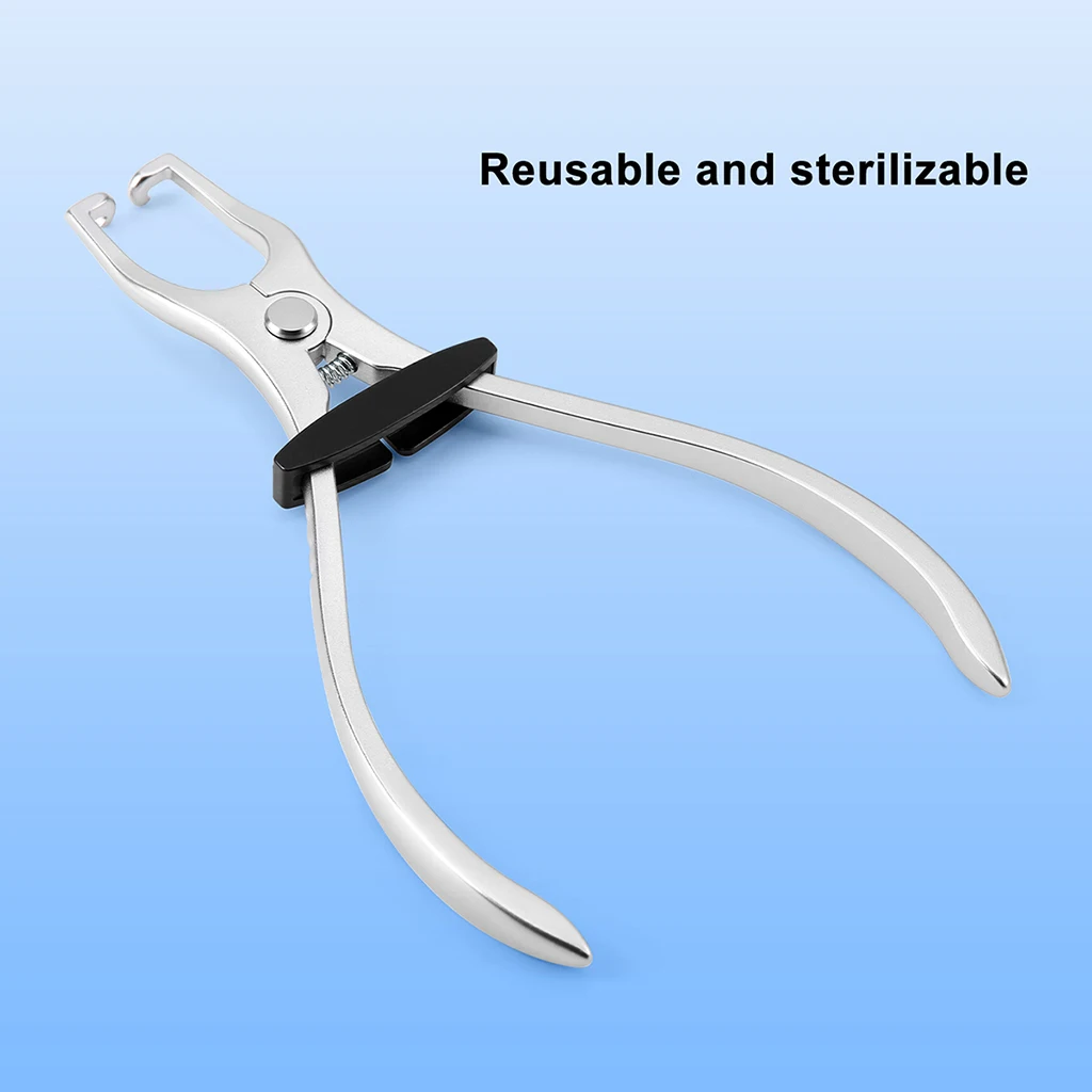 AZDENT Dental-Matrizenringzange, Platzierungszange, Klemmring-Separator aus Edelstahl, sterilisierbares Zahnmedizin-Instrument – Detail 5
