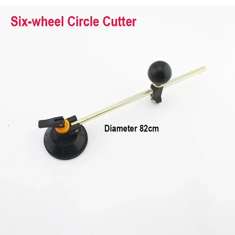 42/82cm Diameter Glass Circle Cutter / Compasses Glass Cutter Drill with Suction Cup