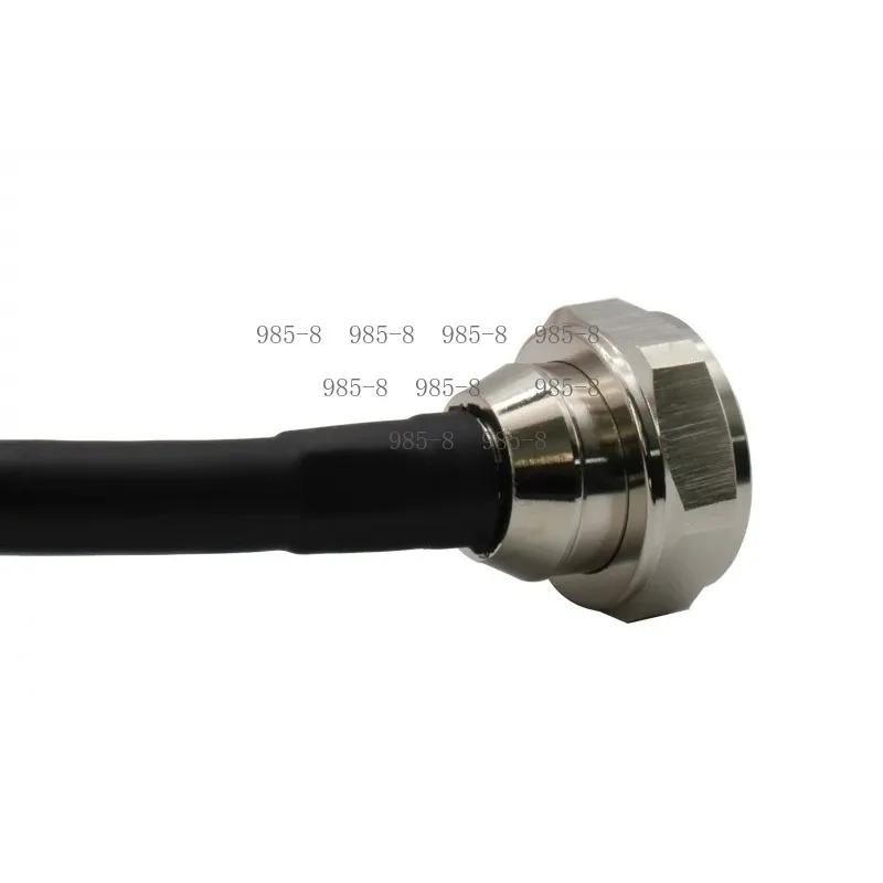 Low Smoke Flame Retardant High Temperature Resistant Jumper Wire RG393 7/16 Din Male To Male Coaxial Cable 2m