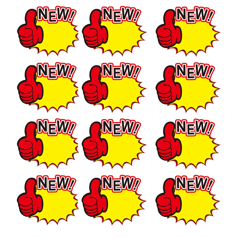 50 個の値札プレミアム紙広告ステッカー販売プロモーション看板小売ビジネス用フリーマーケットガレージセールショップ