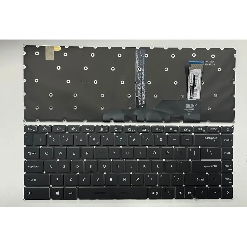 

LL+ New For MSI Delta 15 MS-15CK Delta 15 A5EFK Keyboard US Coloful RGB Backlit