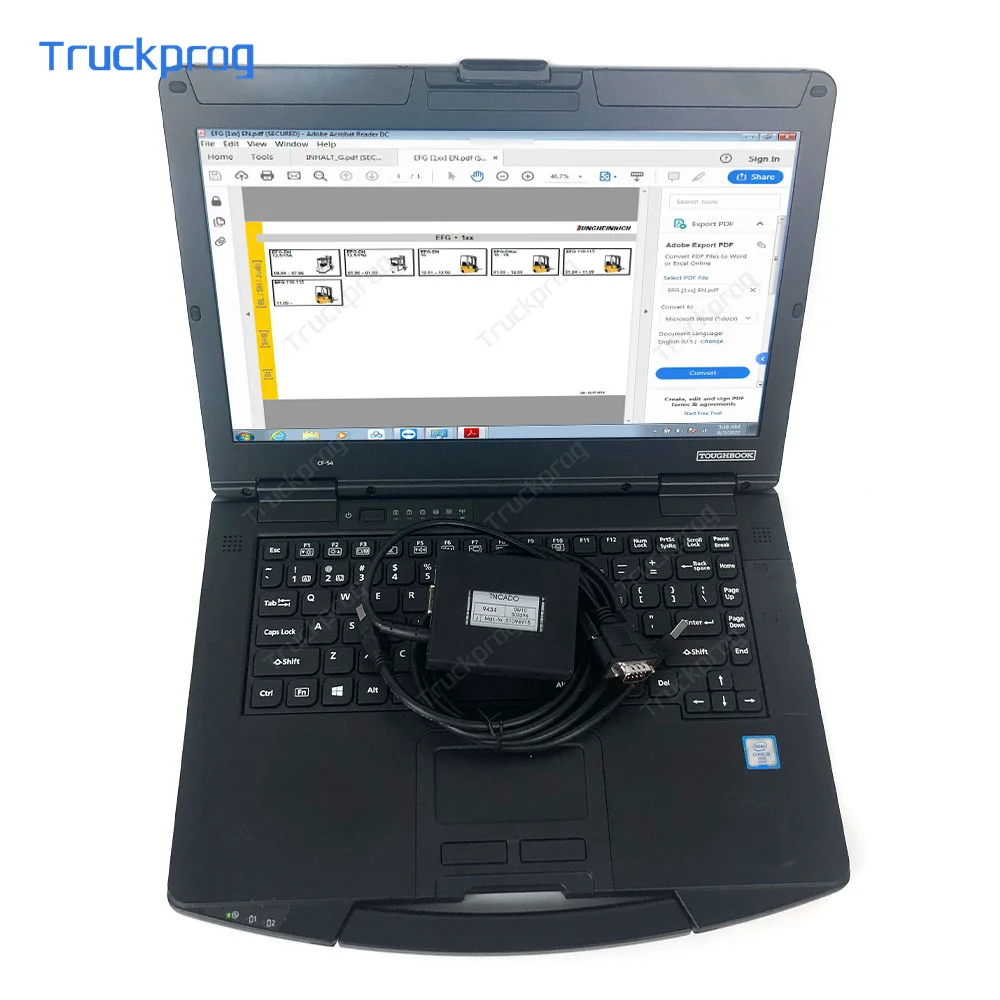 

for Jungheinrich Judit 4 Incado box+Repair manual Jeti SH+ Jeti ET spare Parts Jungheinrich Judit Forklift Diagnostic tool+CF54