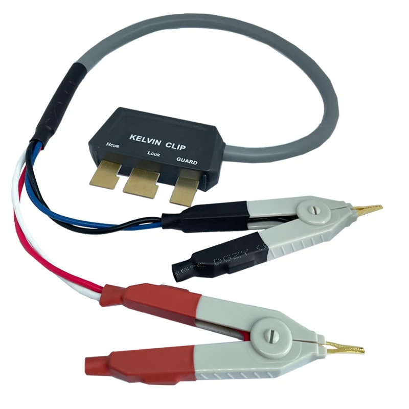 Lcr meter vier-terminal test clip smd patch element Fingerhut befestigung piezo elektrische keramik wafer befestigung lcr brücken test vorrichtung – Detail 9