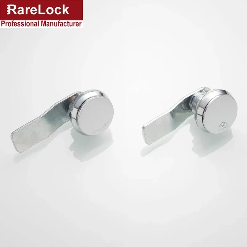 Cabinet Cam Lock with Cap 2 Tubular Cross Keys for Outside Box Door Mailbox Industrial Hardware Rarelock LK1002 G