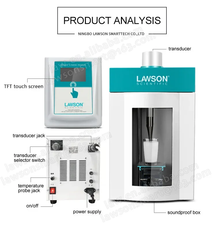 Extraction of Homogenizer JY92 Manufacturer assurance sonicator DH92 plant cell Disintegrator Ultrasonic Processor