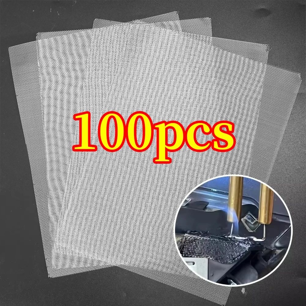 Ремонтная сетка из нержавеющей стали, автомобильный бампер, пластиковые заплаты для трещин с отверстиями, обрезка, сварочная проволочная сетка для ремонта автомобиля, сварочный аппарат