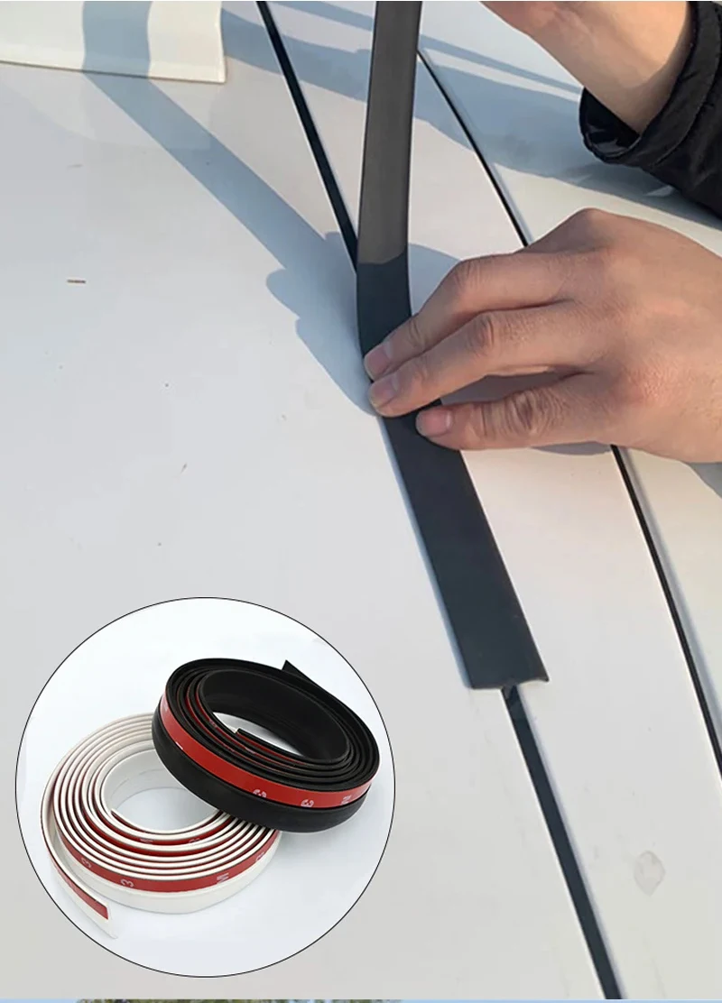 Auto Gummi Dicht Streifen Auto Stamm Deckel Lücke Dichtung Streifen Fließheck Oberen Rand Trim Auto Auto Staubdicht Dichtstoff Für Auto SUV – Detail 10