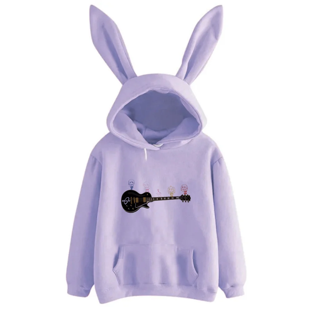Bocchi the Rock sweatshirt women anime sweatshirt graphic 2026 gothic vintage Female Pockets