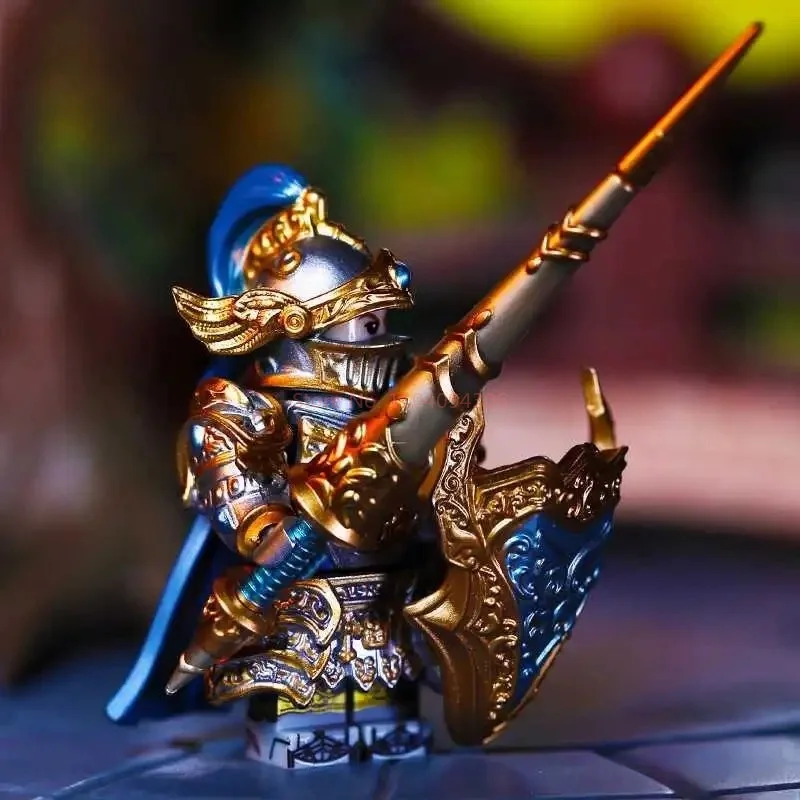 Lich King القرون الوسطى طاولة مستديرة فرسان بنة أنيمي السير كاي/Gaheris الطوب عمل الشكل جمع لعبة مجسمة الهدايا