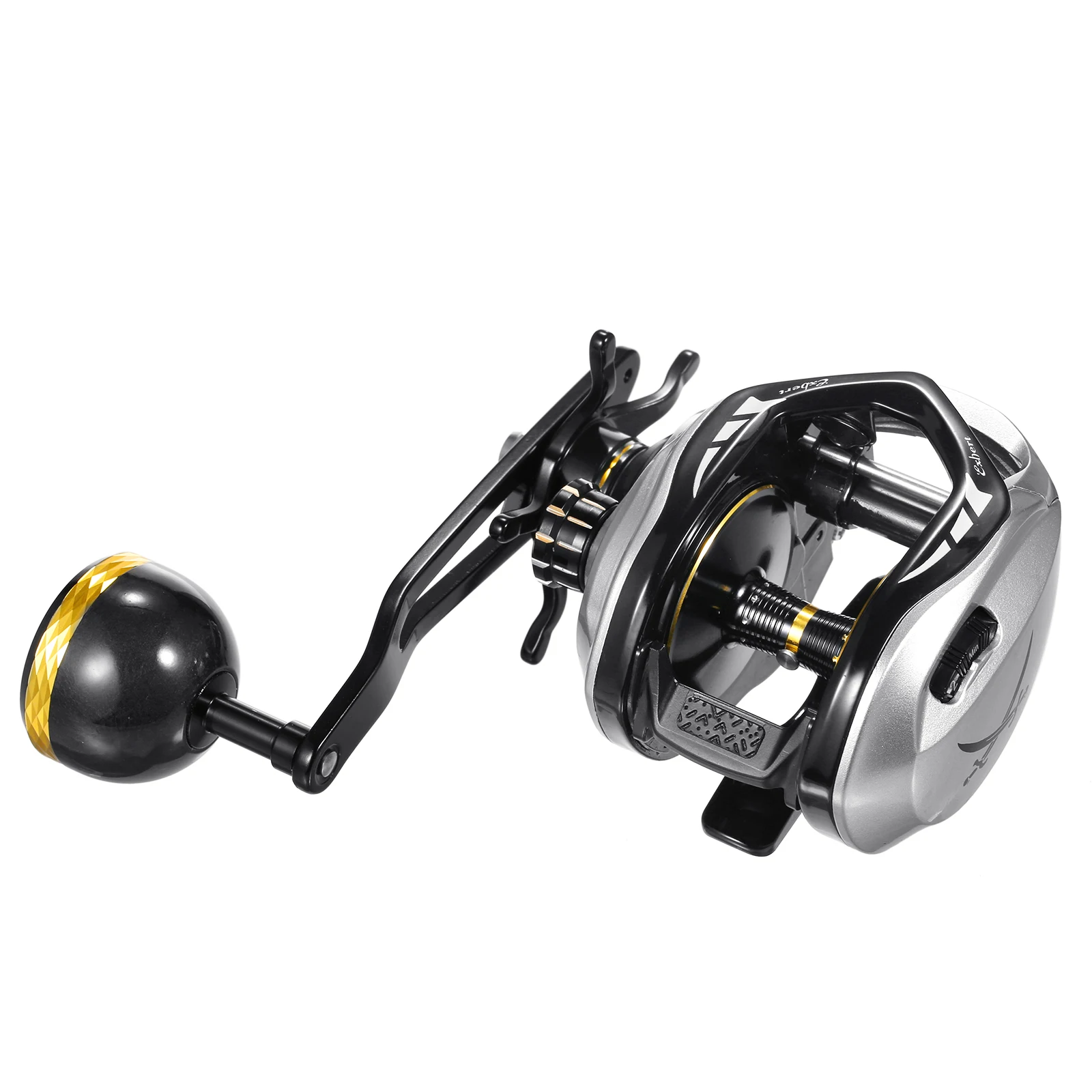 

EXBERT Baitcasting Reel 16KG Drag Power 6+1 BB 6.3:1 Single Handle Fishing Reel with Magnetic Brake System Baitcast Reel