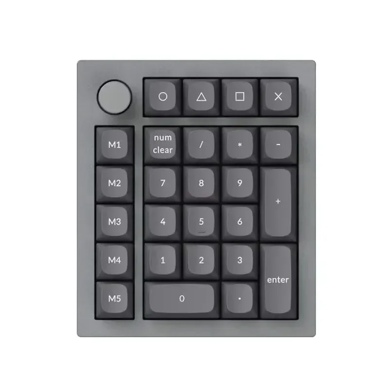 Imagem -06 - Personalizado Pad Pequeno Teclado Mecânico Teclado Retroiluminado Rgb Ânodo Cnc Caixa de Alumínio Win Mac Mac 27 Chaves Chave Mutável q0 Mais