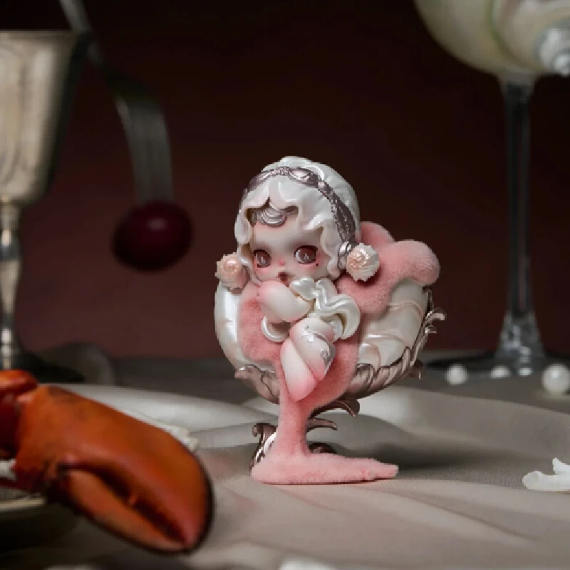 Tcv Popmart The Feast Begins Skullpanda Series слепая коробка экшн-фигурка настольное украшение сюрпризы для девочек с рождественскими подарками