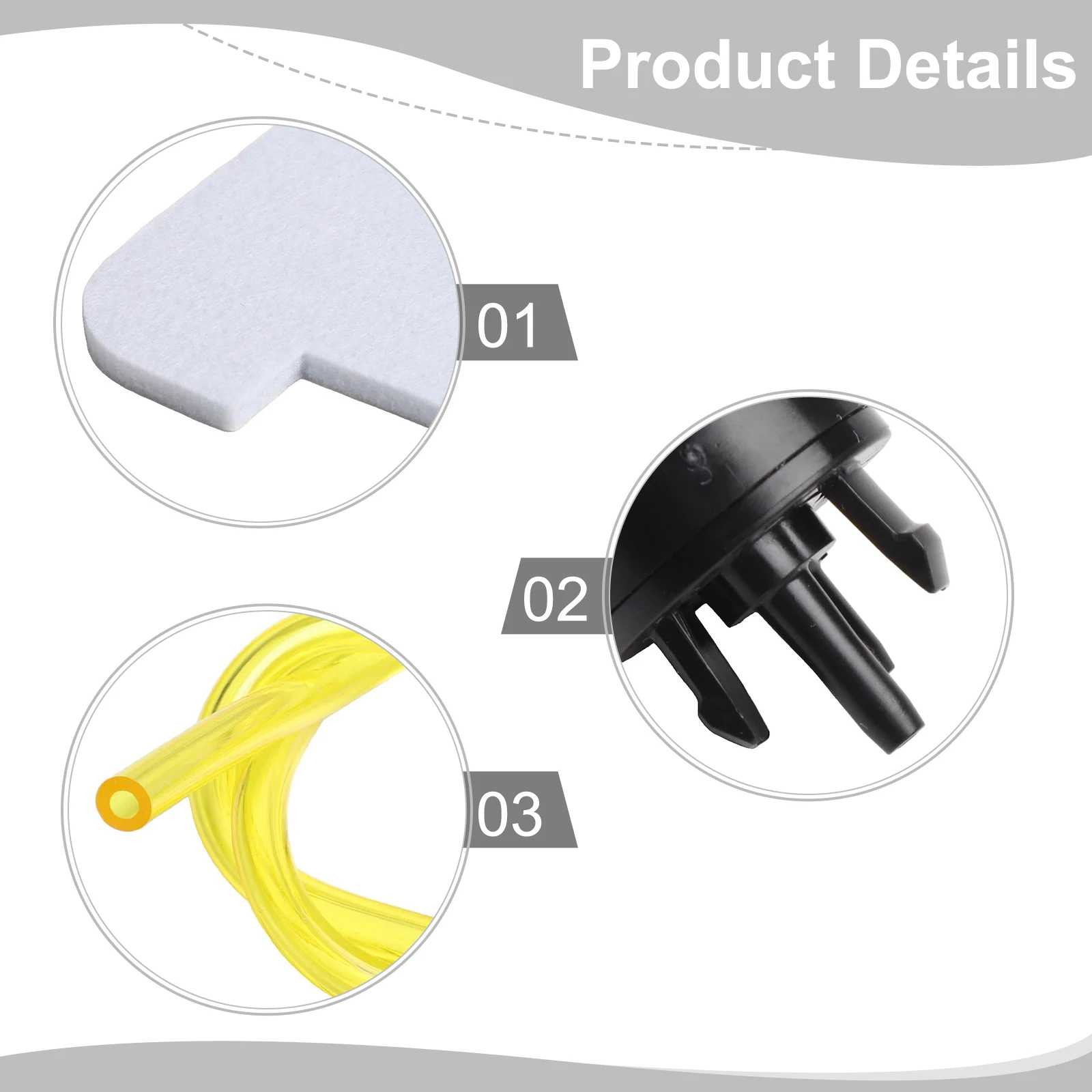 Air Filtration Accessory Kit Designed for Use with Popular for chainsaw Models Including P3818AV and More Complete Replacement