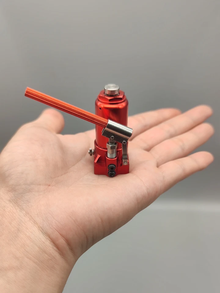 ミニ油圧ジャッキ 1/10 モデルシーン小道具少年クリエイティブギフト