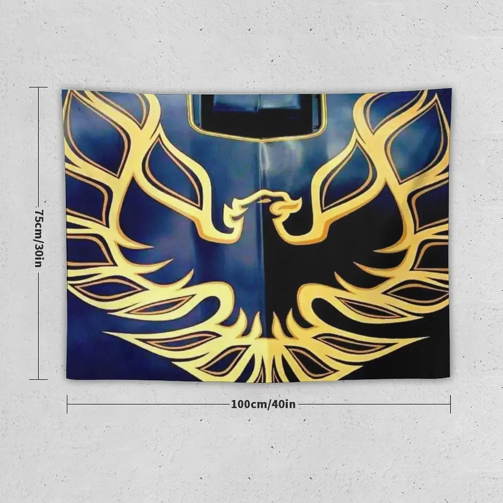 Firebird. Tapestry Room Decor Aesthetic Cute Room Things Wall Mural Tapestry