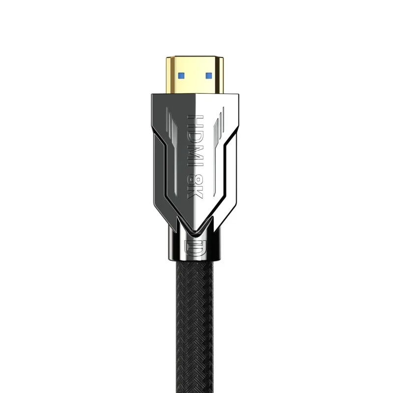 DTECH HD TV 8K HDMI Video Cable 1.5m 60Hz UHD Braided Nylon HDMI 2.1 Cable for HDTV Monitor Computer Projector