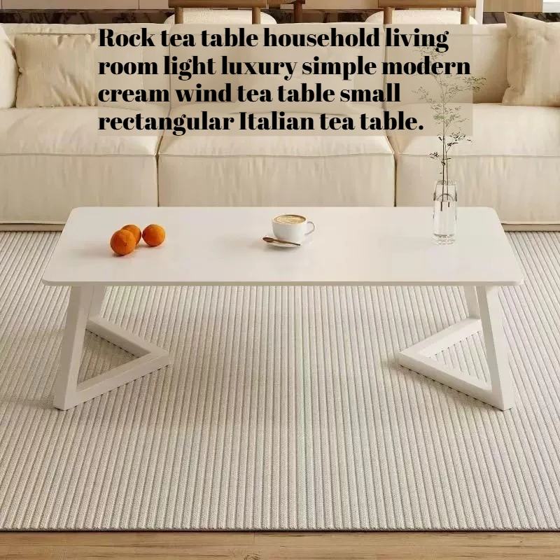 Modern Center Coffe Table Couch Metal Office Drink Coffe Table White Tray Stolik Kawowy Nowoczesny Japandi Style Furniture