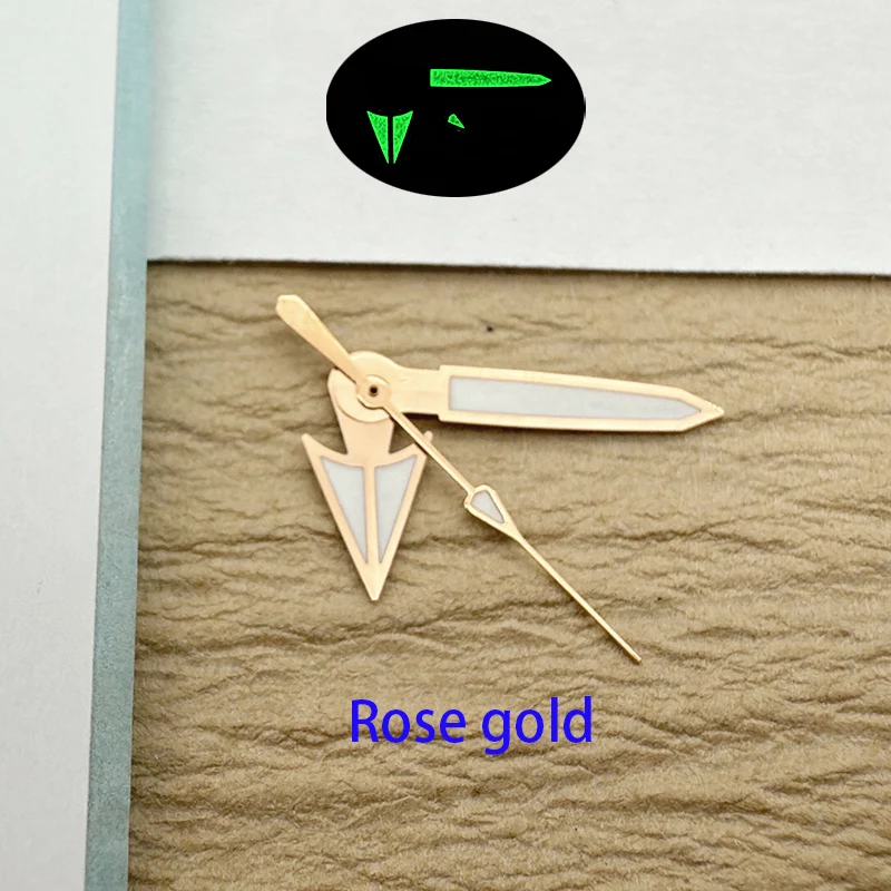 Mod NH35 NH36 Watch Hands Green Luminous Hands For NH35 NH36 4R35 4R36 7S26 Movement Men Watch Case Modification Parts