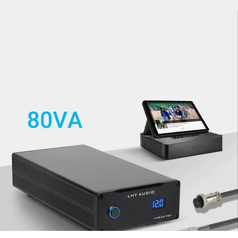 80W DC linear voltage-regulated power supply DC12V fever audio hard disk box NAS router MAC PCHiFi