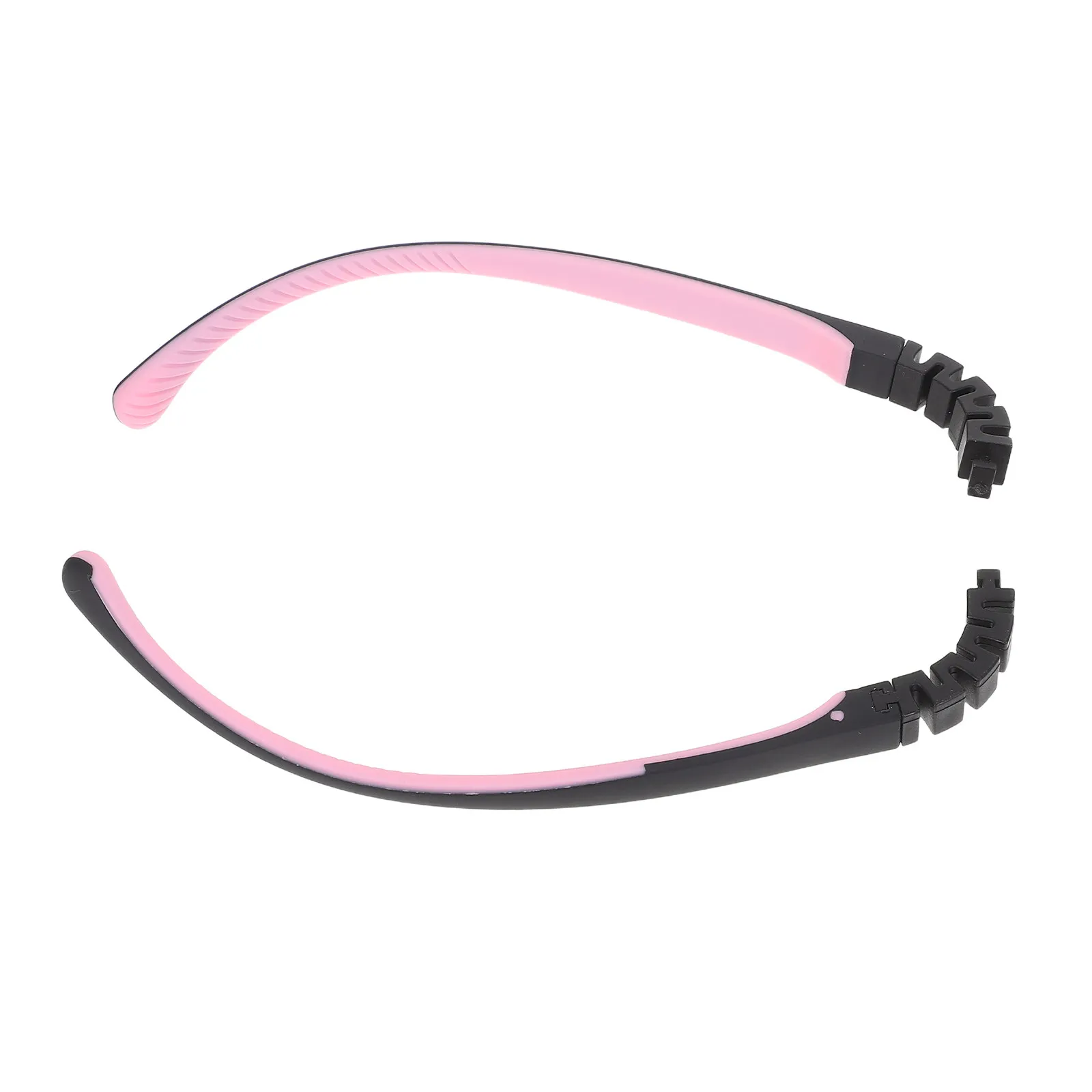1Pair Flexible Silicone Eyeglass Temples for Replacement Glasses Arms Wide Ear Hook Secure Studying Sports