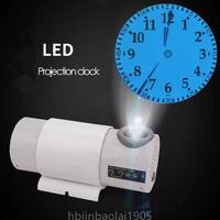 Modern Styles LED Projection Clock with Remote Control Set Projects Time On Wall or Ceilings for Bedrooms and Offices