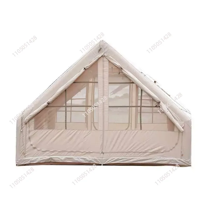 6.3 meter Outdoor Waterproof Inflatable House Tent - 4 Season with Mosquito Screen & Removable Large Door Air Tent