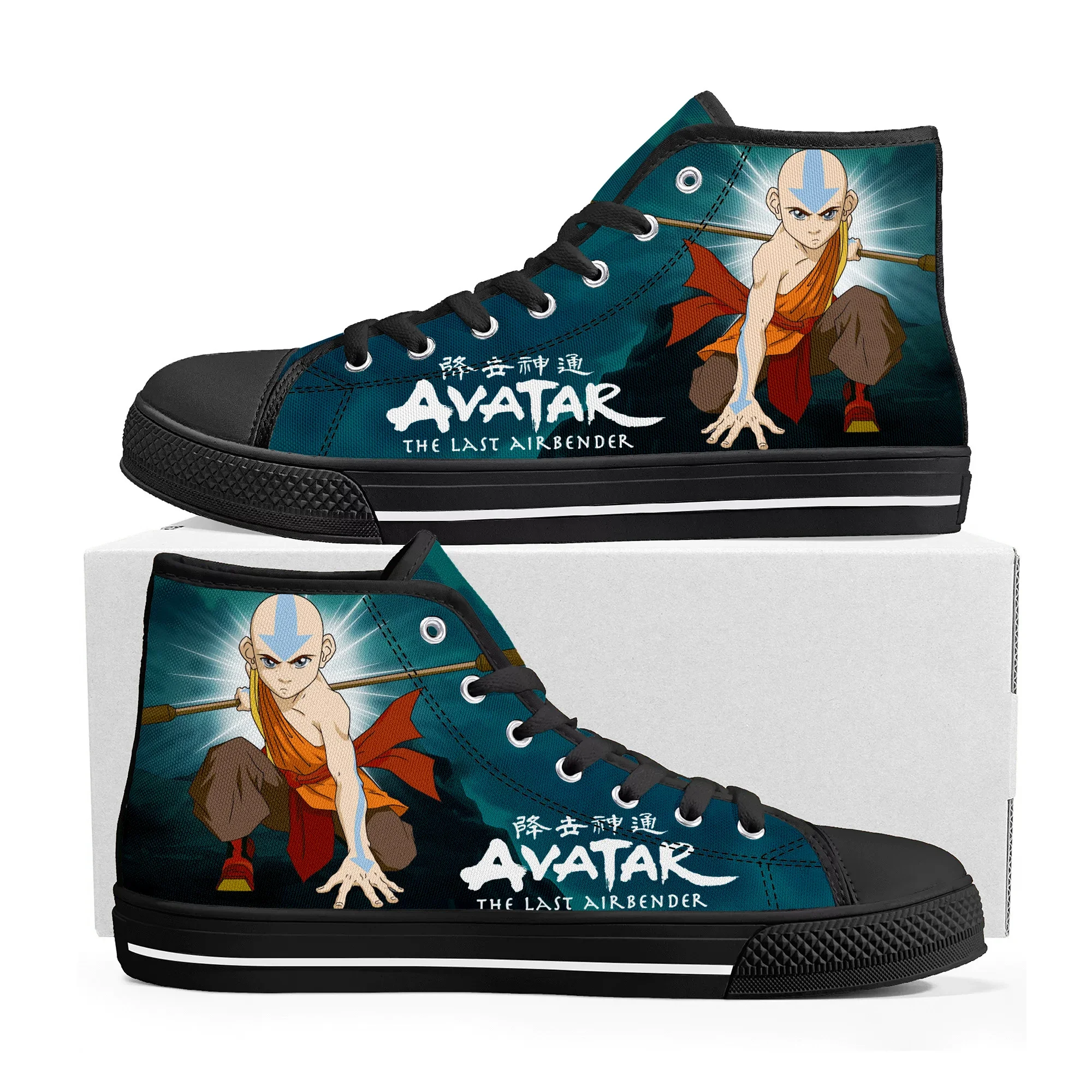 Avatar-Zapatillas de lona de alta calidad para hombre y mujer, zapatos informales personalizados para parejas, The Last airdoblador