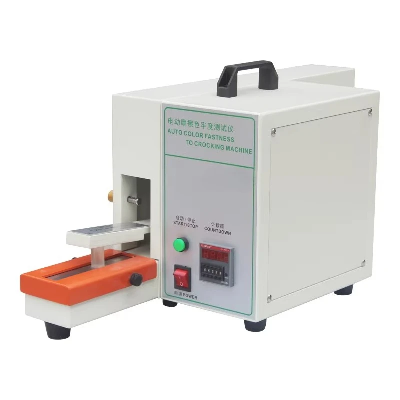 Efficient electric friction equipment color fastness testing machine