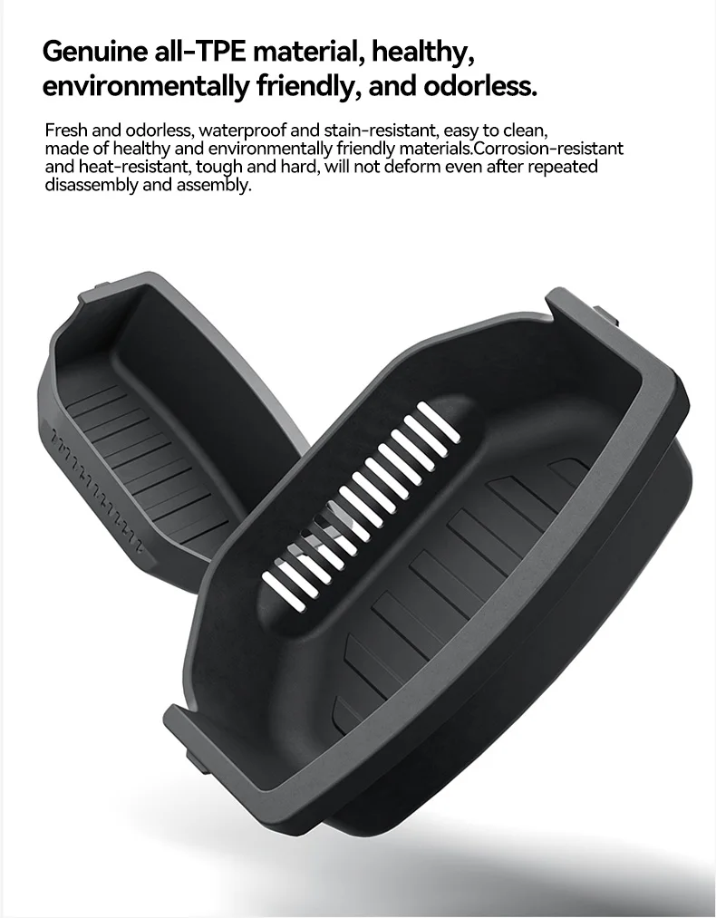 YZ Under Seat Storage Box For Tesla Model YL 6-Seat 2026 Drawer Front Rear Seat Lower Organizer Tray Car Interior Accessories