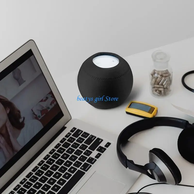 

C7AB Speaker Protective Sleeve for Homepod Mini Bluetooth-compatible Speaker Dustproof Protector for Case