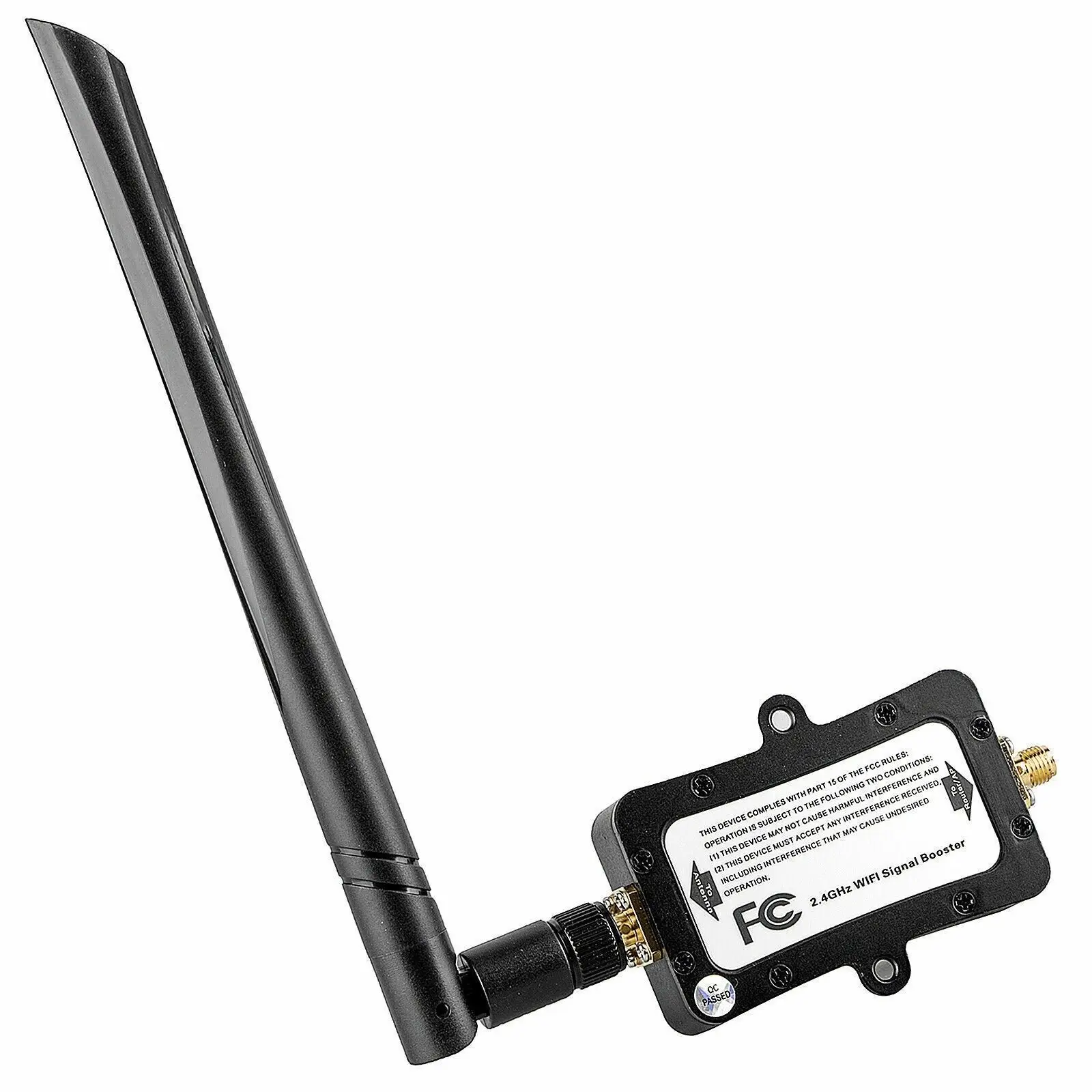 SZHUASHI-WiFi Signal Booster, 2.4Ghz, 4W, 802.11n, Signal Amplifier, WiFi Repeater, Wireless, Power Booster, Long-Range