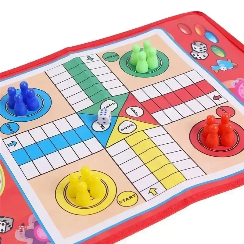 Classic Flight Chess Game para Crianças, Kids Fun Board Game, Brinquedos Educativos, Presentes para Festa em Família