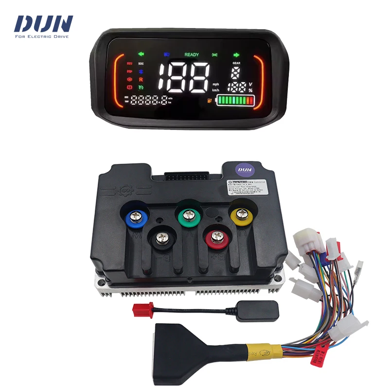 

FarDriver ND721000 V2 500A Peak 1000A Hall Sensor Controller Motherboard with N7 Display for 6000-8000W Motor